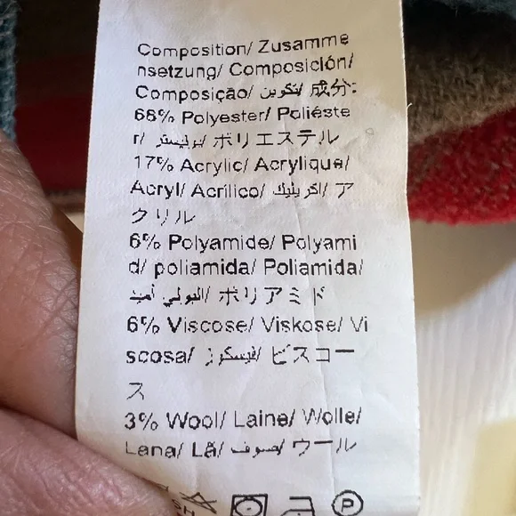 SHEIN Southwestern Aztec Button Jacket Teal Rust Western Shacket M - Picture 5 of 5